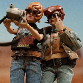 Canyon Sisters Mrs. T & Ms. L Death Gas Station Series Action Figures by Damtoys